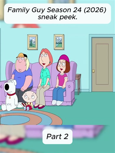 Family Guy Season 24 (2026) sneak peek #familyguy #cartoon #fyp