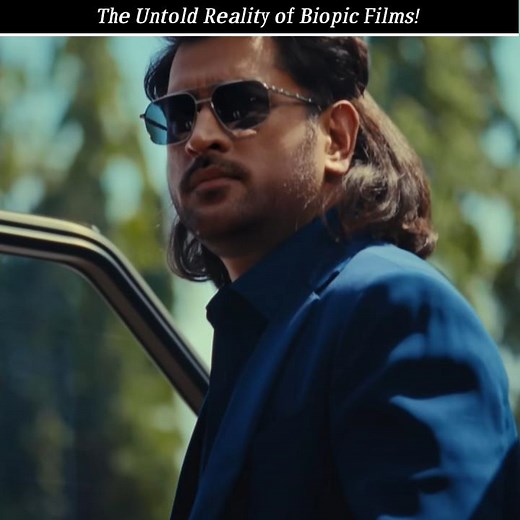 REALITY OF BIOPIC FILMS! 😱 #shortsfeed #msdhoni #ranbirkapoor