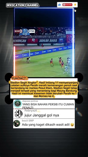 Persib harus puas dengan membawa 1 poin di Samarinda #persib #borneo #liga1 #adamalis