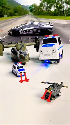 Rescue Vehicle Toy, Helicopter, Police Car 🚔🚥, Toys #toystory #policecar #rescue #automobile #toys