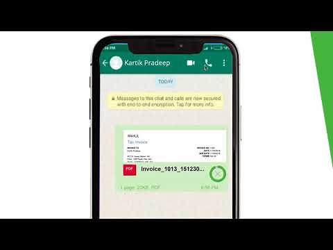 Send Invoices over WhatsApp with Quickbooks Online