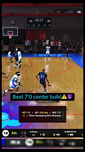 Best center build on 2k26 💯 #2kcommunity #boogeymannx_ #nba2k26 #2k26 #2krec