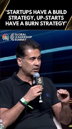 Rajiv Bajaj's Startups Vs Up-Starts Mantra | CNBC TV18 | Global Leadership Summit