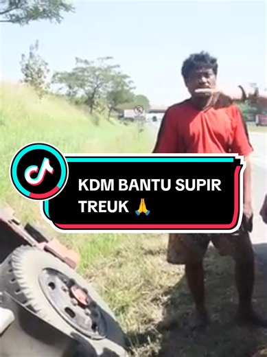 Bantu Supir Truk Kecelakaan: Kang Dedi Mulyadi