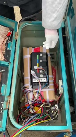 Yuanlang Intelligent Brushless Motor Controller 48v 60a Selflearning Electric Tricycle Controller 2000w