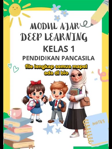 Modul Ajar Kelas 1 Deep Learning Kurikulum Merdeka 2025