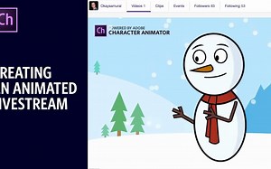 创建动画直播（Adobe Character Animator 教程）