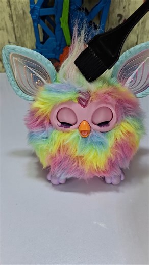 Getting my Furby ready for the day! ✨