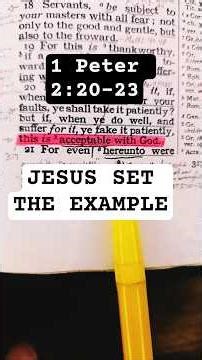 1 Peter 2:20-23 #jesus #bible #verseoftheday