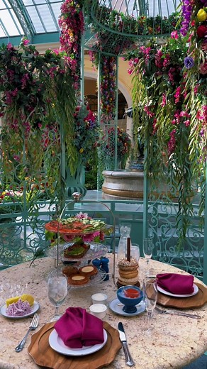 Luxurious Breakfast at The Conservatory in Bellagio