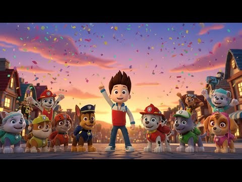 🐾 Paw Patrol Adventure Story for Kids | Fun Rescue Poem with Ryder, Chase & Friends 🌈✨
