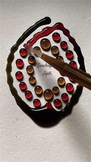 👍colour drop mixing magic#art #shortsfeed #colourmixing #satisfying