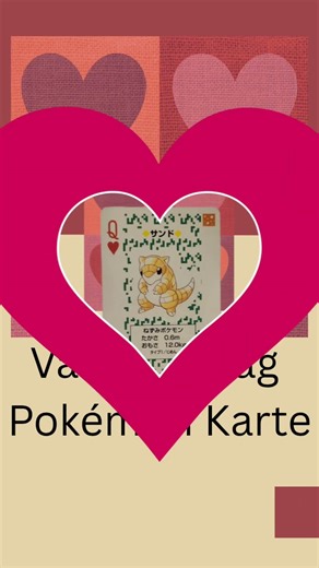 👉 „Herz Dame ❤️♠️ – Sandamer als Pokémon Queen zum Valentinstag!“