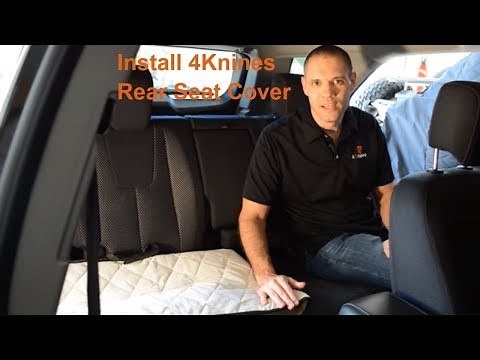 4Knines Dog Rear Seat Cover Installation Video