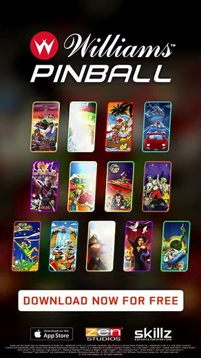 Williams Pinball • Get for Free Trailer • iOS
