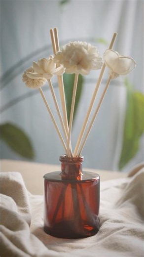 NEW Luxe Glass Reed Diffuser Bottles and decorative reeds | Home Fragrance, DIY Craft, Fragrance