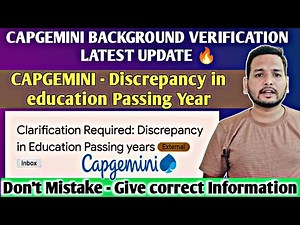Capgemini Background Verification Update | Interview Results, LOI, Rejection Mail, Joining Mail, Yop