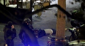 Video released of terrorists arriving in Bataclan, starting shooting