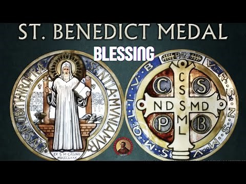 BLESSING OF ST BENEDICT MEDALS | BENEDICTINE CELESTINE VIRTUAL BLESSING | DOM LORENZO MARIA, SSCV