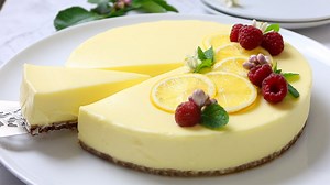 No Bake Lemon Posset Tart - Just 5 Simple Ingredients