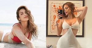 Milett Figueroa derrocha sensualidad al posar con osado bikini boho chic