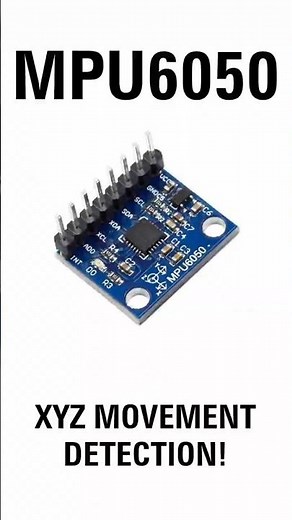 MPU6050 Accelerometer and Gyroscope #arduino #stem #raspberrypi