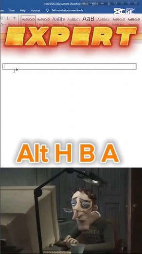 Create Table in Microsoft Word with Shortcut | Expert Trick | Office Excel Pro
