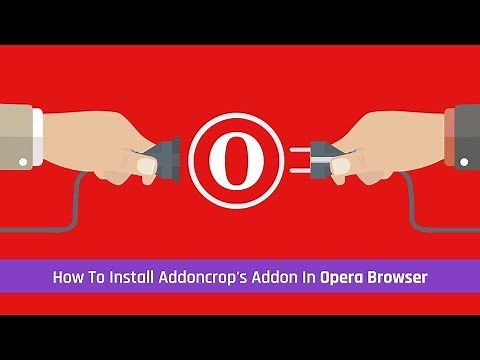 How To Install Addoncrop's Addon In Opera Browser