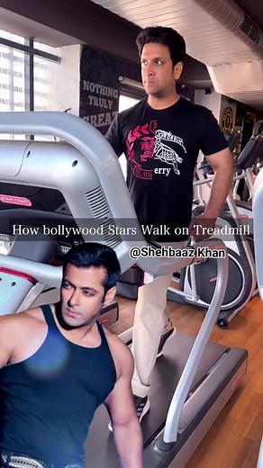 1M views · 26K reactions | How Bollywood Actor's Walk On Treadmill #bollywood #actor #gym #workout #walk #treadmill | Shehbaaz Khan | Facebook