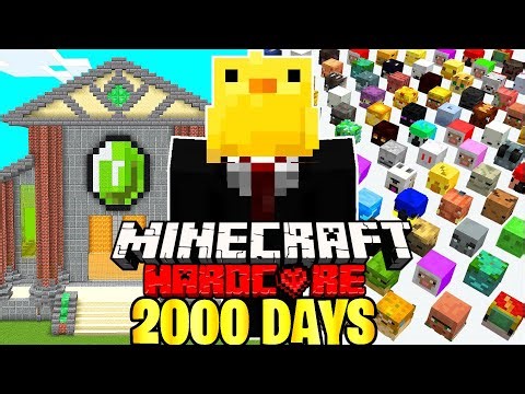I Survived 2000 Days in Minecraft Hardcore [FULL MOVIE]