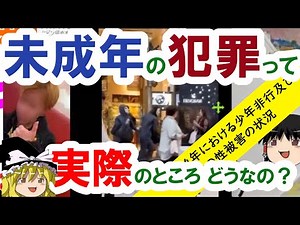 未成年犯罪の統計データを検証【令和4年度版警察庁資料より引用】