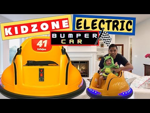 How to Install and Use "KIDZONE ELECTRIC RIDE BUMPER CAR"