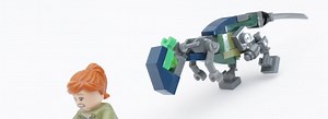 Pachycephalosaurus LEGO Jurassic World dinosaur build
