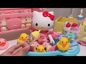 [💸toy asmr💸] Hello Kitty Babysitting🍼 아기 헬로키티 돌봐주기