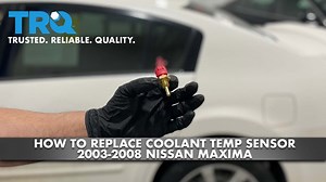 How To Replace Coolant Temp Sensor 2003-08 Nissan Maxima
