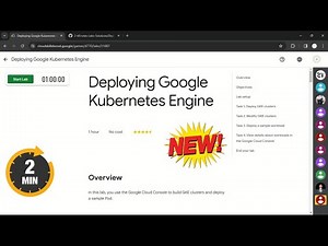 Deploying Google Kubernetes Engine Solution [NEW]