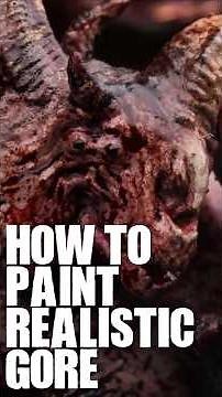 How to Paint Grimdark Blood Effects | Trench Crusade #grimdark