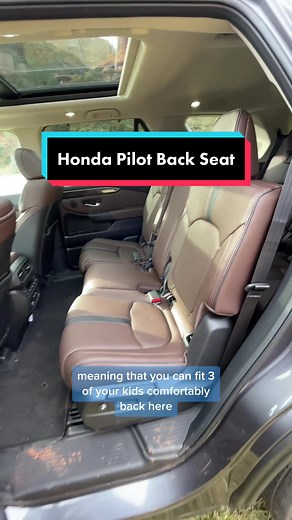Flexible Seating Options in Honda Pilot for Family Comfort
