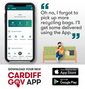 8 comments | Wondering how to get green recycling bags? The Cardiff...