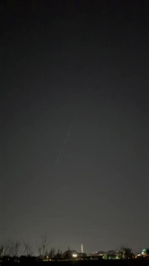 地震の夜に見たスターリンク衛星とは？