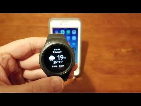 iPhone Samsung Gear app!!!