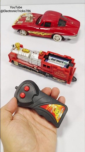 RC train powered by remote control / remote control train / upgrade RC train / train with DC motor