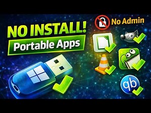 I Keep These 5 Portable Apps on Every USB Drive!