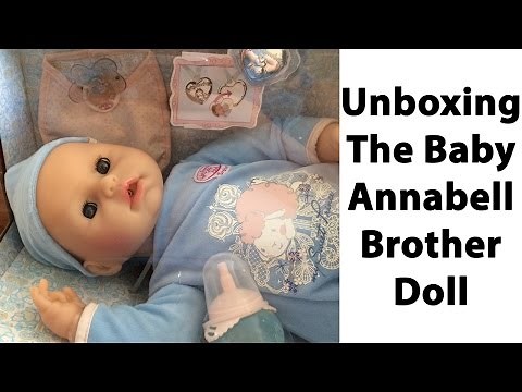 Baby Annabell Brother Doll - Unboxing