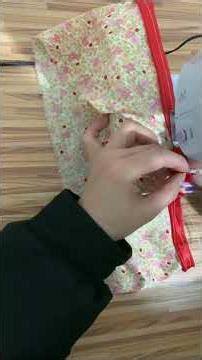 Contrast color braided hair tie#sewing#sewing for beginer#sewing tips#easy sewing# Handmade