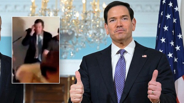 Marco Rubio spotted DJing at wedding in viral video