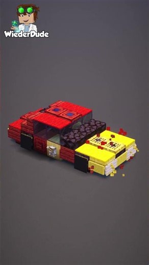 How to build a car in Minecraft 🚗 #minecraft #build #builds #car #cars #minecraftbuilds #idea #ideas