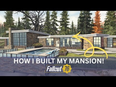 Fallout 76 | How I built my biggest mansion ever!