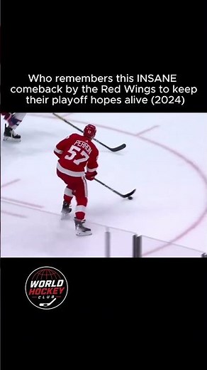 Detroit Red Wings comeback vs Montreal (2024)
