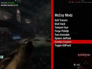 Call of Duty: Black Ops 1 Zombies: Mod Menu Showcase + Download (PC)